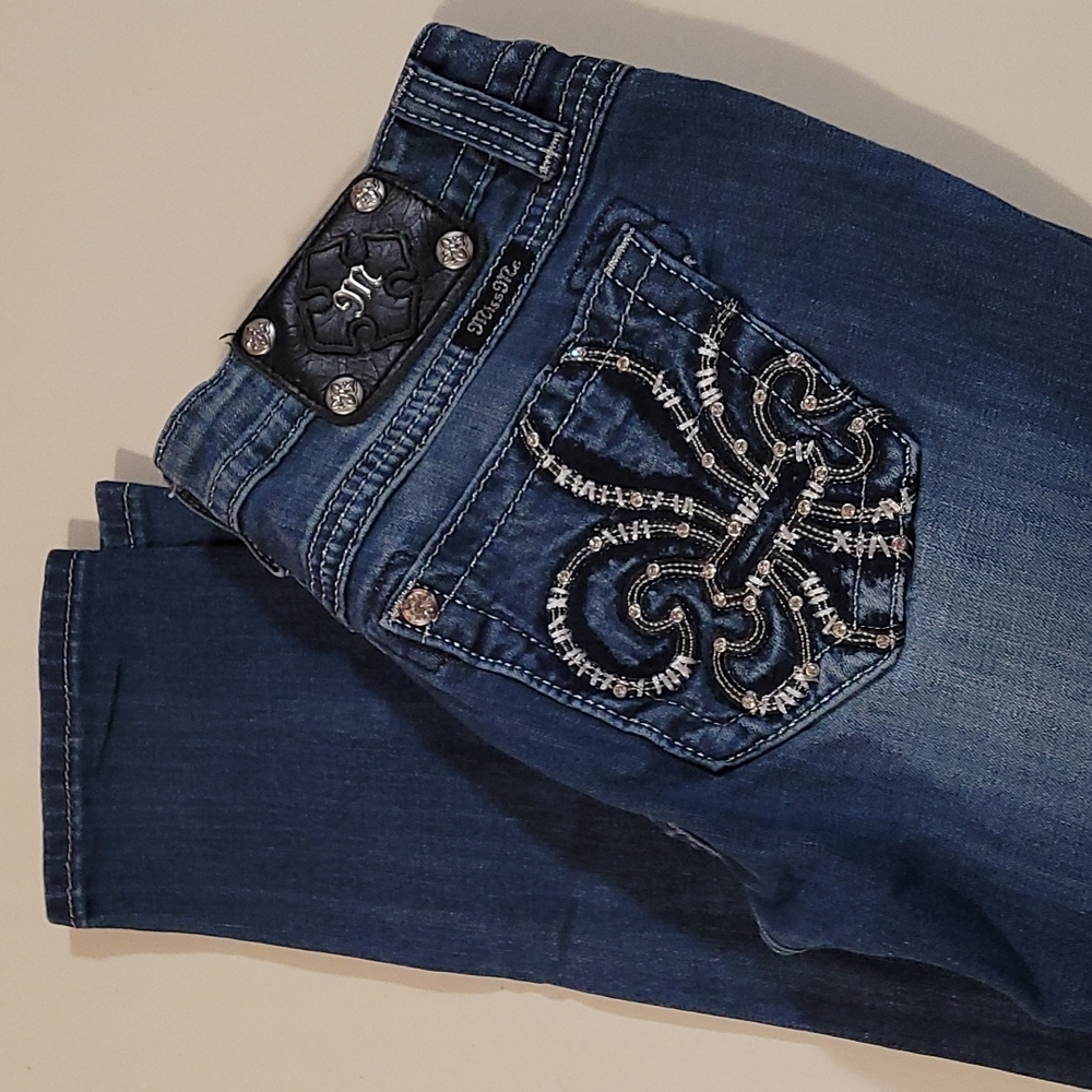 Miss Me Signature Medium Wash Skinny Jeans